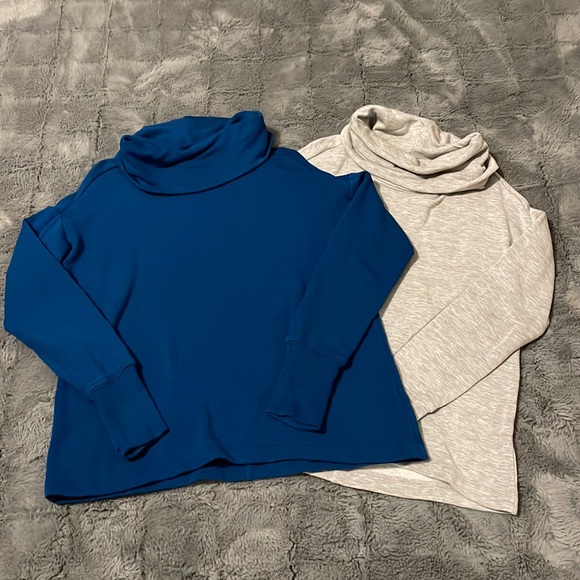 Athleta Other - Bundle of two Athleta Girl cowl neck sweatshirts